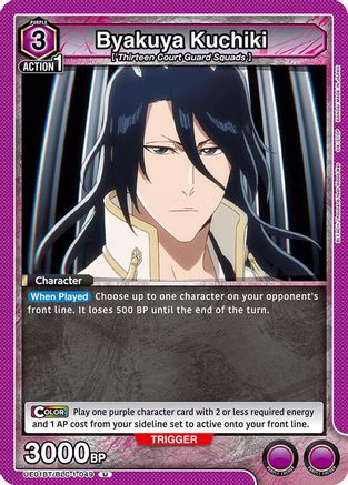 Image of Byakuya Kuchiki (049) (UE01BT/BLC-1-049) - UE01BT BLEACH ThousandYear Blood War