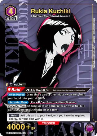 Image of Rukia Kuchiki (053) (SR*) (UE01BT/BLC-1-053) - UE01BT BLEACH ThousandYear Blood War Foil