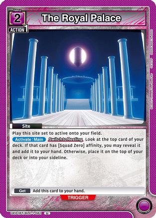 Image of The Royal Palace (UE01BT/BLC-1-061) - UE01BT BLEACH ThousandYear Blood War