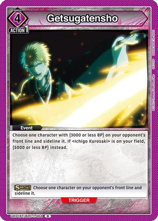Image of Getsugatensho (UE01BT/BLC-1-064) - UE01BT BLEACH ThousandYear Blood War Foil