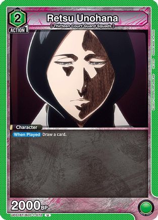 Image of Retsu Unohana (072) (UE01BT/BLC-1-072) - UE01BT BLEACH ThousandYear Blood War