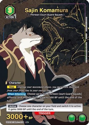 Image of Sajin Komamura (078) (R*) (UE01BT/BLC-1-078) - UE01BT BLEACH ThousandYear Blood War Foil