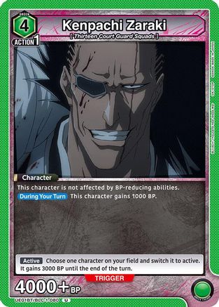 Image of Kenpachi Zaraki (080) (UE01BT/BLC-1-080) - UE01BT BLEACH ThousandYear Blood War