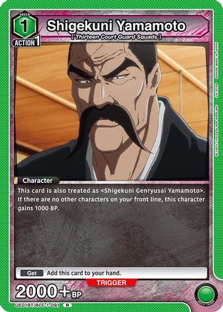 Image of Shigekuni Yamamoto (UE01BT/BLC-1-091) - UE01BT BLEACH ThousandYear Blood War Foil