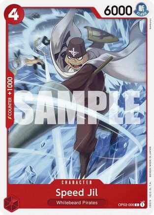 Image of Speed Jil (OP03-006) - Starter Deck 15: RED Edward.Newgate