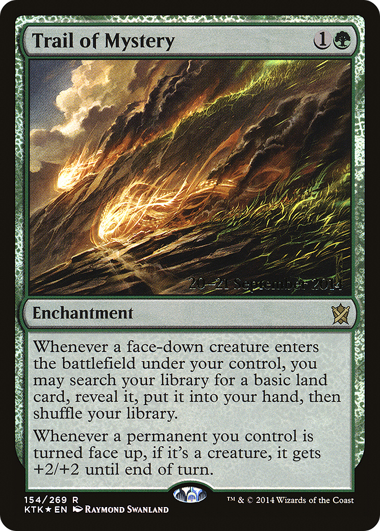 Image of Trail of Mystery (PRE-154) - Khans of Tarkir Promos Foil