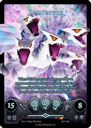Image of Penterror (Box Topper) (BS1-000) - Base Set Kickstarter Edition Holo