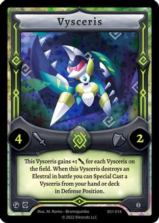 Image of Vysceris (BS1-018) - Base Set Kickstarter Edition Holo