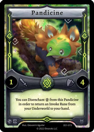 Image of Pandicine (BS1-019) - Base Set Kickstarter Edition Holo