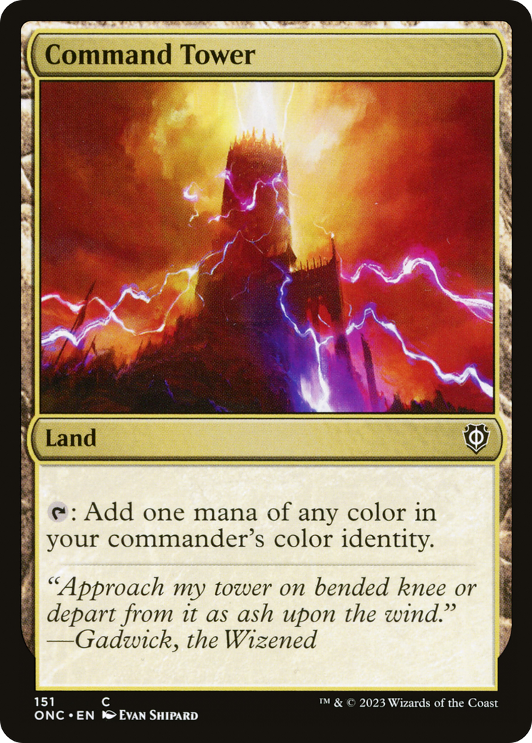 Image of Command Tower (ONC-151) - Phyrexia: All Will Be One Commander
