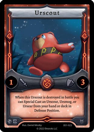 Image of Urscout (BS1-023) - Base Set Kickstarter Edition