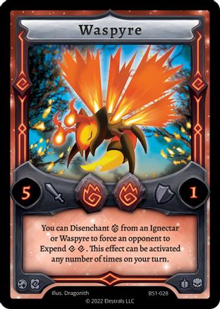 Image of Waspyre (BS1-028) - Base Set Kickstarter Edition