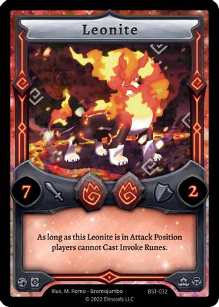 Image of Leonite (BS1-032) - Base Set Kickstarter Edition Holo