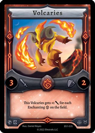 Image of Volcaries (BS1-035) - Base Set Kickstarter Edition