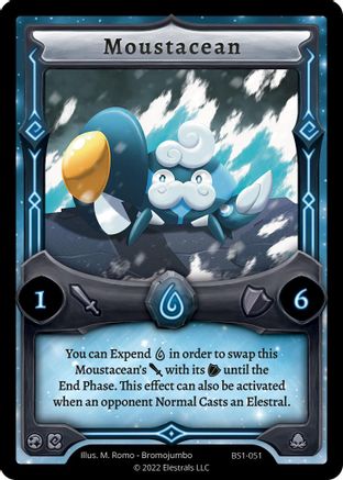 Image of Moustacean (BS1-051) - Base Set Kickstarter Edition
