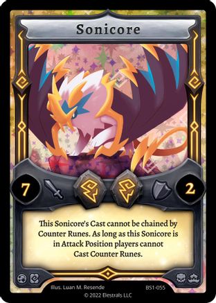 Image of Sonicore (BS1-055) - Base Set Kickstarter Edition Holo