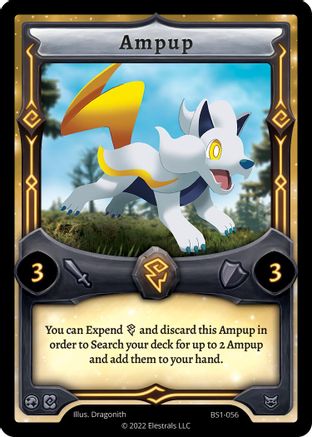 Image of Ampup (BS1-056) - Base Set Kickstarter Edition