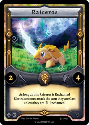 Image of Raiceros (BS1-067) - Base Set Kickstarter Edition Holo