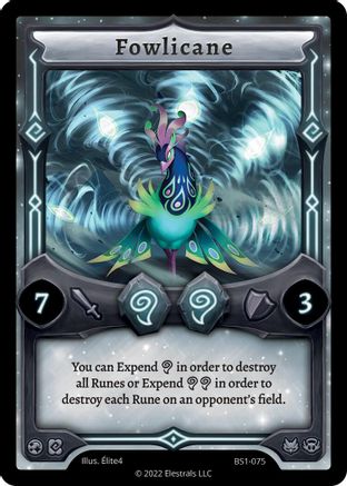 Image of Fowlicane (BS1-075) - Base Set Kickstarter Edition