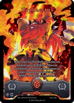Image of Hephaestus (BS1-085) - Base Set Kickstarter Edition Holo