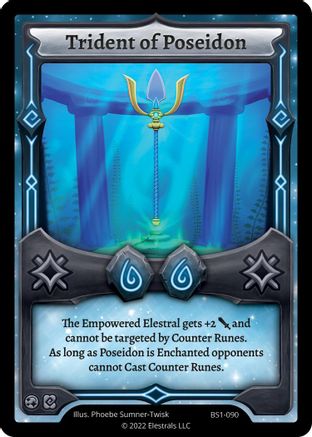 Image of Trident of Poseidon (BS1-090) - Base Set Kickstarter Edition