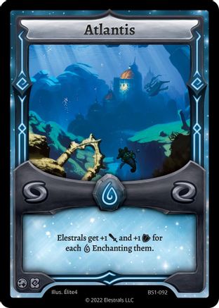 Image of Atlantis (BS1-092) - Base Set Kickstarter Edition