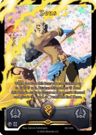Image of Zeus (BS1-093) - Base Set Kickstarter Edition Holo