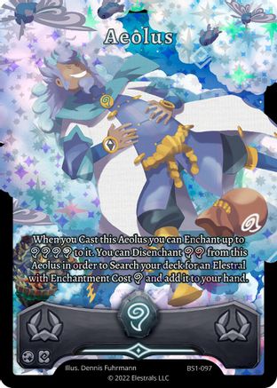 Image of Aeolus (BS1-097) - Base Set Kickstarter Edition Holo