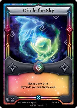 Image of Circle the Sky (BS1-102) - Base Set Kickstarter Edition Holo