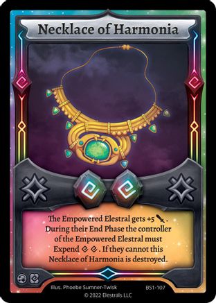 Image of Necklace of Harmonia (BS1-107) - Base Set Kickstarter Edition