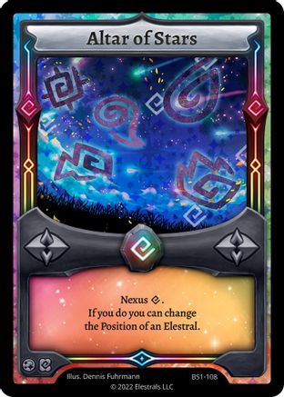 Image of Altar of Stars (BS1-108) - Base Set Kickstarter Edition Holo