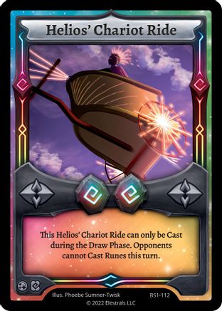 Image of Helios' Chariot Ride (BS1-112) - Base Set Kickstarter Edition