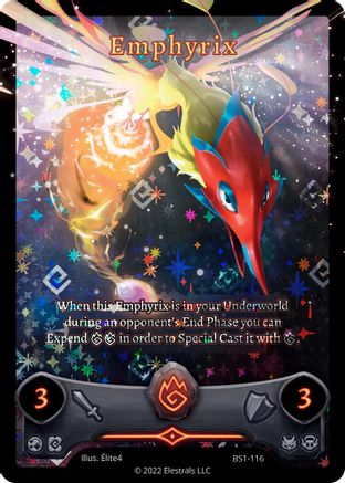 Image of Emphyrix (Full Art) (BS1-116) - Base Set Kickstarter Edition Holo