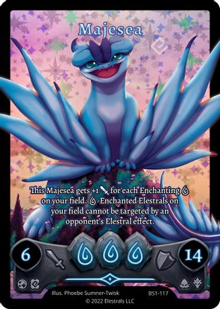 Image of Majesea (Full Art) (BS1-117) - Base Set Kickstarter Edition Holo