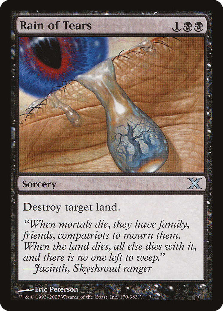 Image of Rain of Tears (10E-170) - Tenth Edition