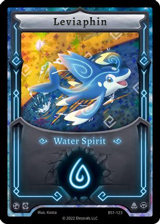 Image of Leviaphin (Alternative Art) (BS1-123) - Base Set Kickstarter Edition Holo