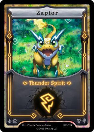 Image of Zaptor (Alternative Art) (BS1-124) - Base Set Kickstarter Edition Holo