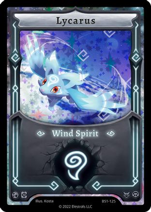 Image of Lycarus (Alternative Art) (BS1-125) - Base Set Kickstarter Edition Holo