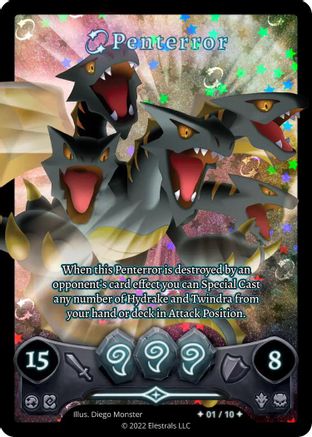 Image of Penterror (Serialized) (/10) - Base Set Kickstarter Edition Holo