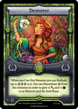 Image of Demeter (AC1-03) - Artist Collection Holo