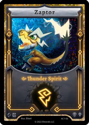 Image of Zaptor (AC1-06) - Artist Collection Holo