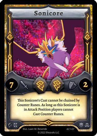 Image of Sonicore (AC1-07) - Artist Collection Holo