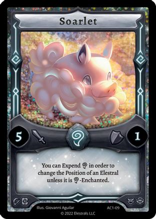 Image of Soarlet (AC1-09) - Artist Collection Holo