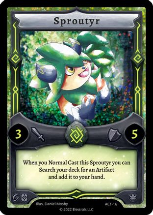 Image of Sproutyr (AC1-16) - Artist Collection Holo