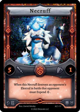 Image of Necruff (AC1-17) - Artist Collection Holo