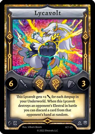 Image of Lycavolt (AC1-25) - Artist Collection Holo