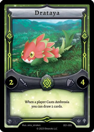 Image of Drataya (BS1-006) - Base Set First Edition