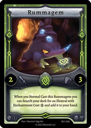 Image of Rummagem (BS1-008) - Base Set First Edition