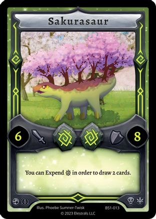 Image of Sakurasaur (BS1-013) - Base Set First Edition