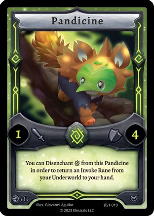 Image of Pandicine (BS1-019) - Base Set First Edition